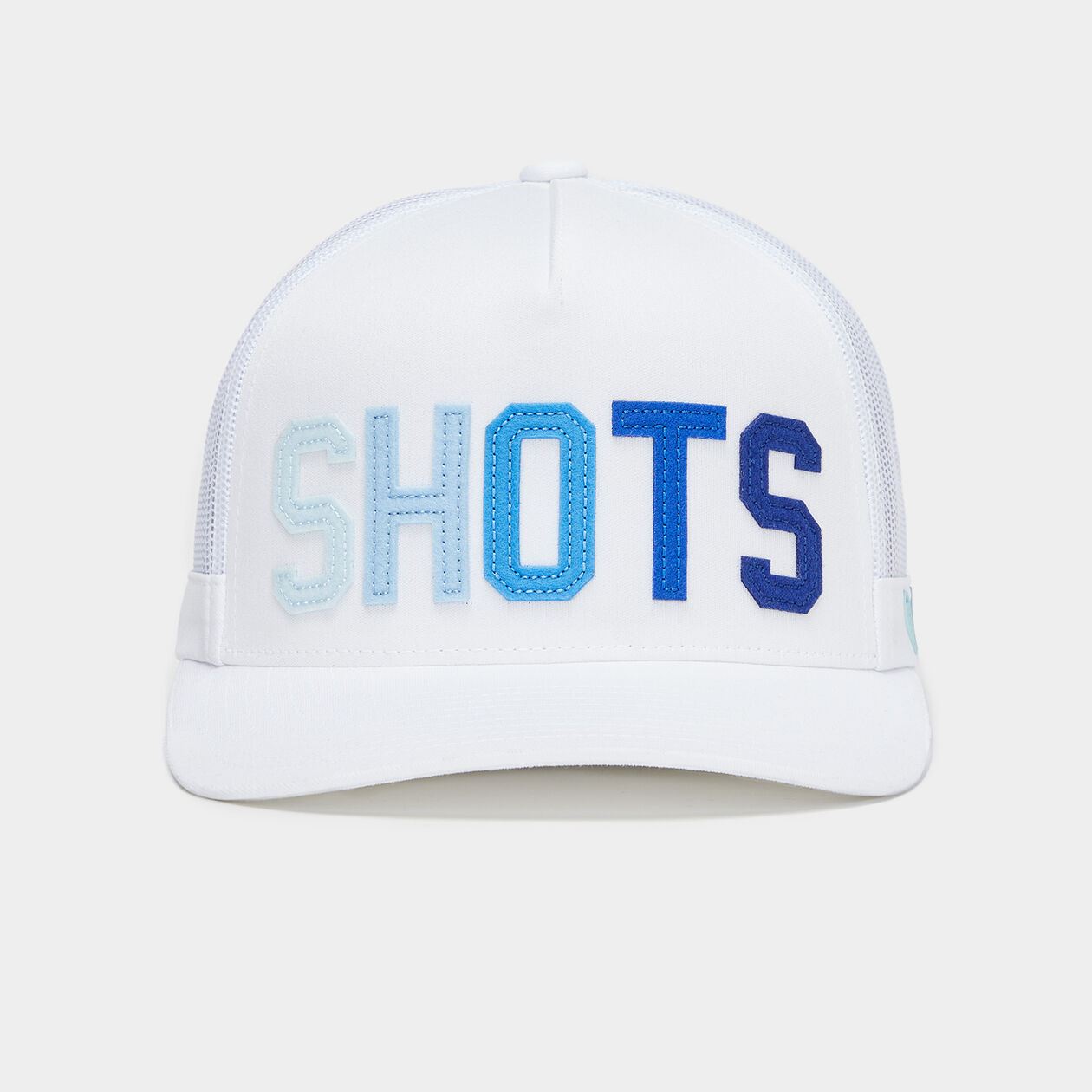 NÓN SHOTS TIPPED BRIM INTERLOCK KNIT TRUCKER