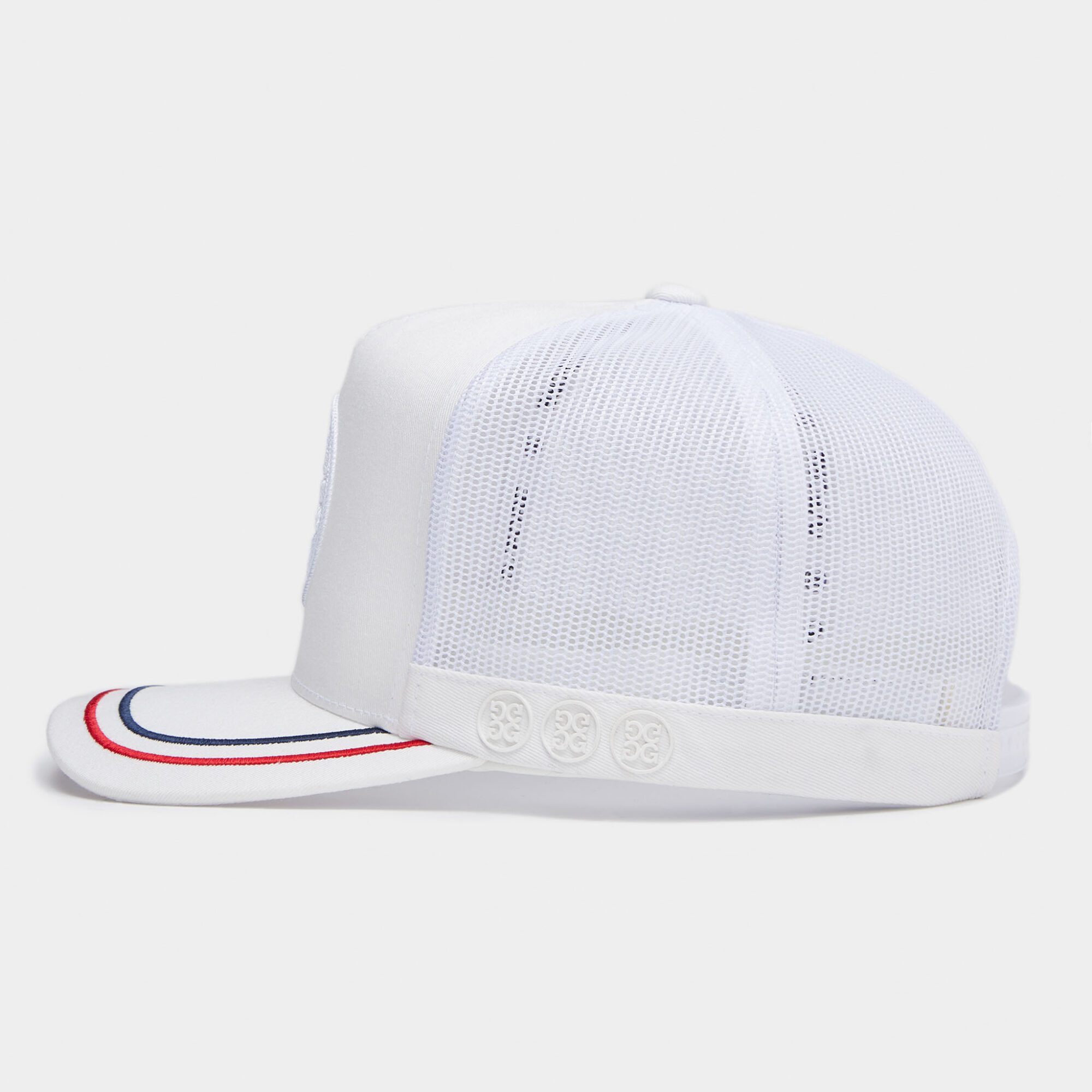 NÓN CIRCLE G'S SOUTACHE COTTON TWILL TRUCKER