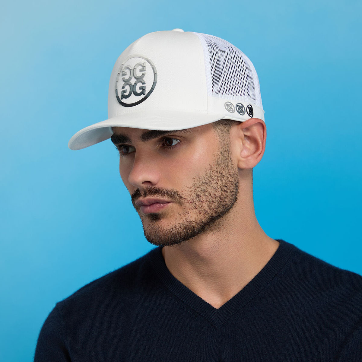 NÓN GRADIENT CIRCLE G'S COTTON TWILL TRUCKER