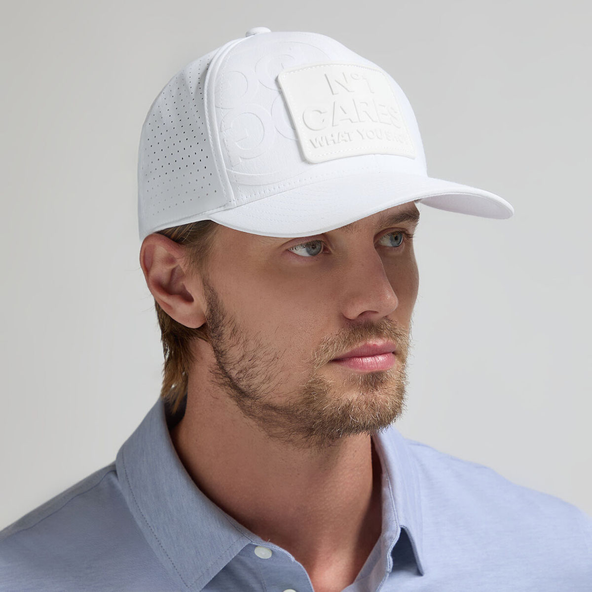 NÓN NO1 CARES PERFORATED FEATHERWEIGHT TECH SNAPBACK