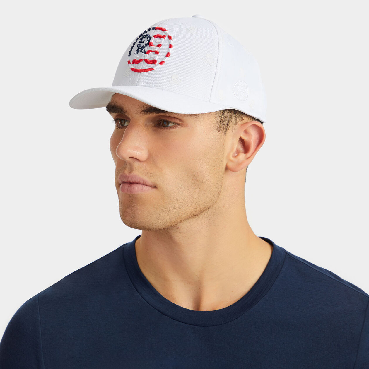 NÓN SKULLS & STRIPES STRETCH TWILL SNAPBACK