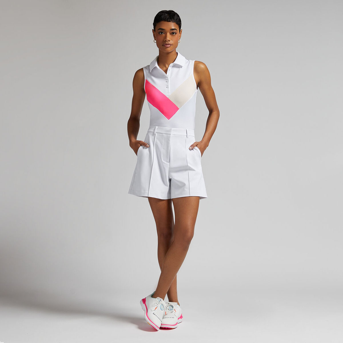 ÁO POLO MULTI V TECH JERSEY SLEEVELESS
