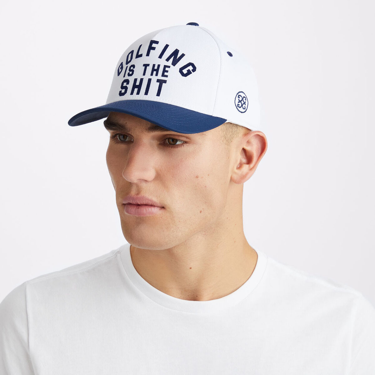 NÓN GOLFING IS THE SH*T INTERLOCK KNIT TRUCKER