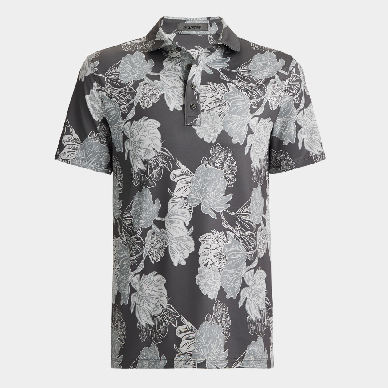 ÁO POLO STAMPED FLORAL TECH JERSEY