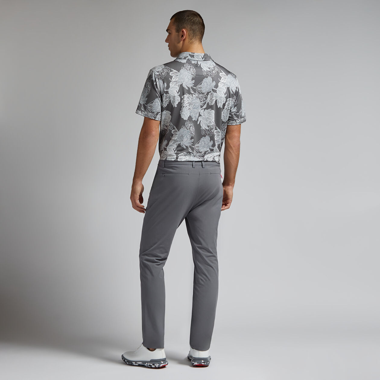 ÁO POLO STAMPED FLORAL TECH JERSEY