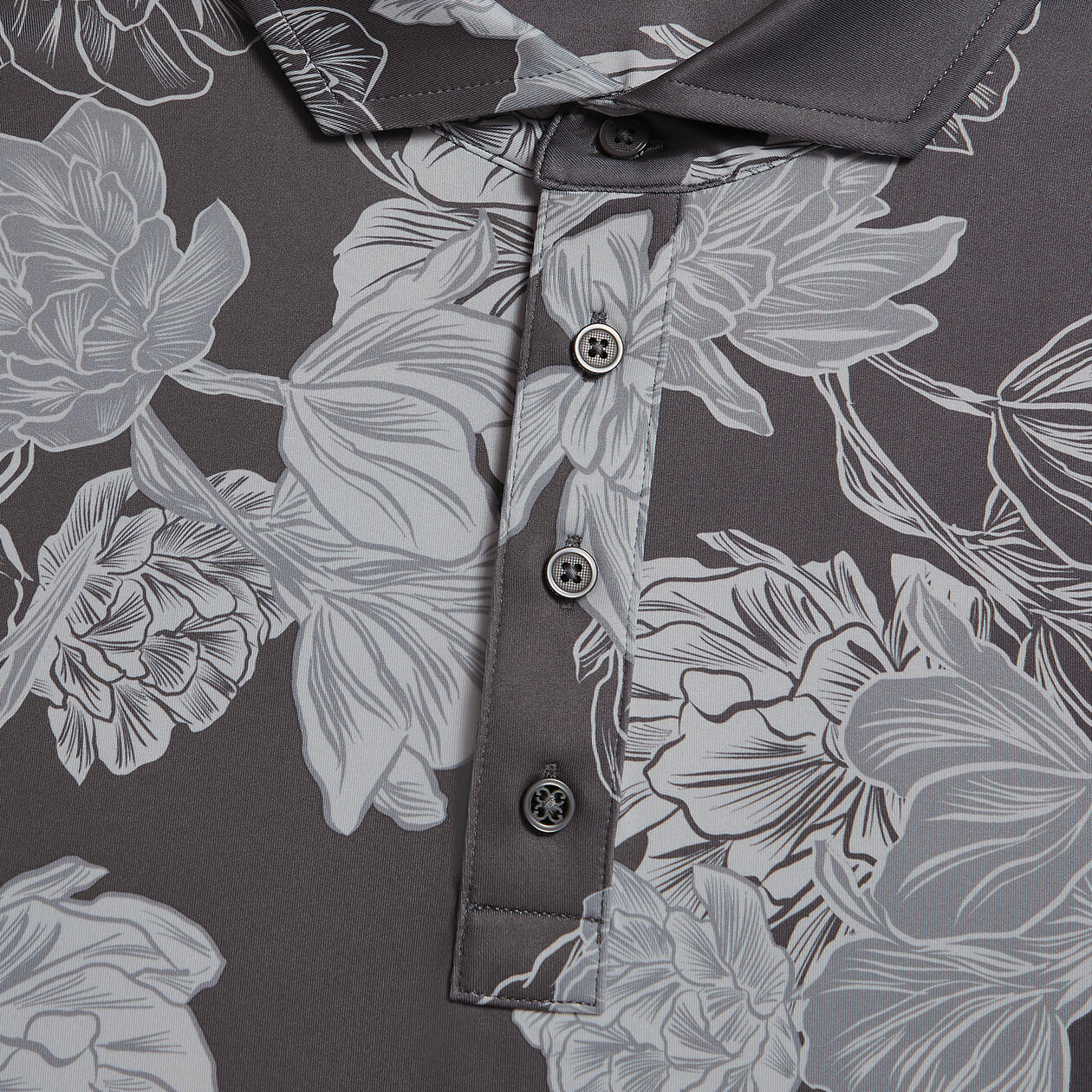 ÁO POLO STAMPED FLORAL TECH JERSEY