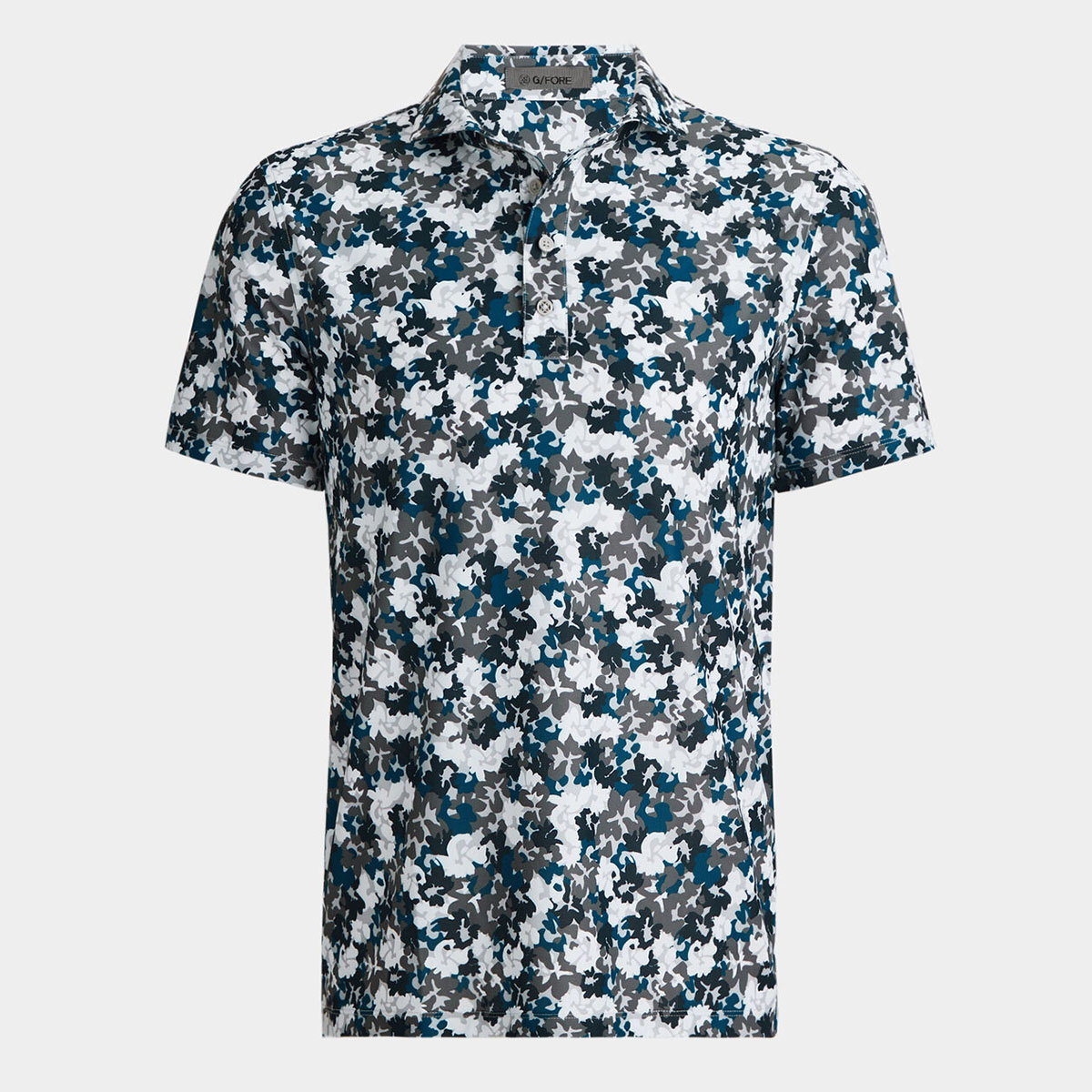 ÁO POLO CAMO FLORAL TECH PIQUÉ