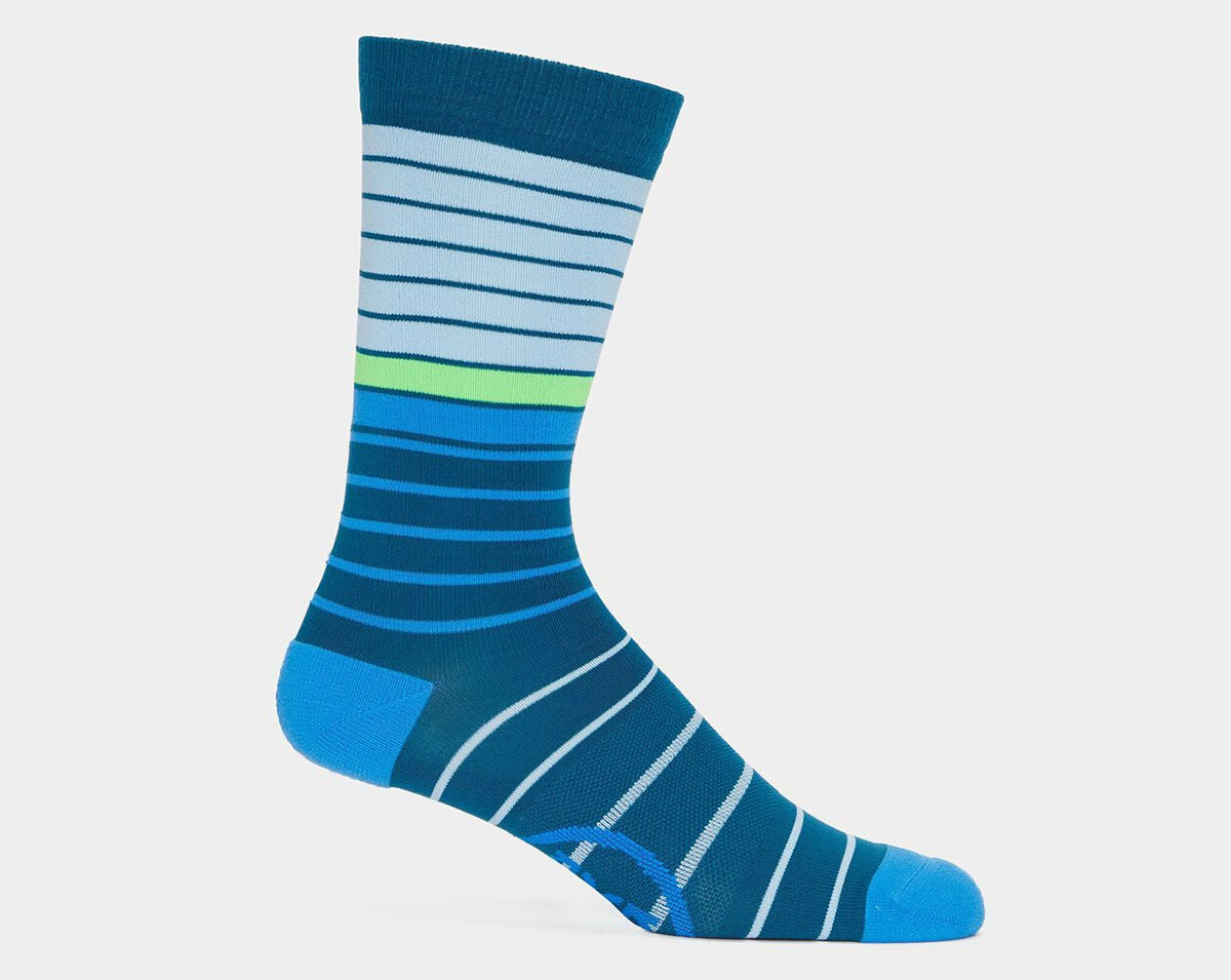 VỚ THỂ THAO MIXED STRIPE COMPRESSION CREW