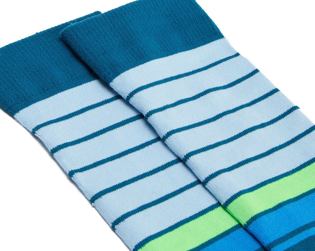 VỚ THỂ THAO MIXED STRIPE COMPRESSION CREW