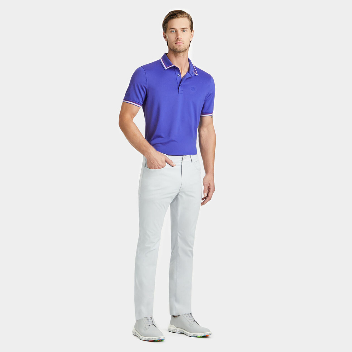 ÁO POLO TUX TECH JERSEY BANDED SLEEVE