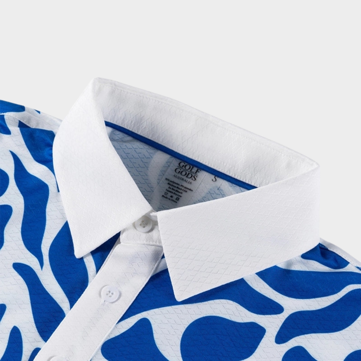 ÁO POLO STUD BLUE COOL TECH PERFORMANCE