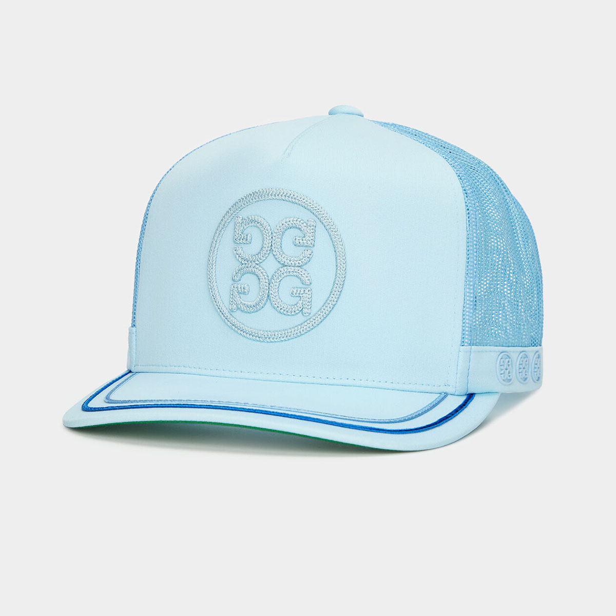 NÓN SOUTACHE KNIT INTERLOCK TALL TRUCKER