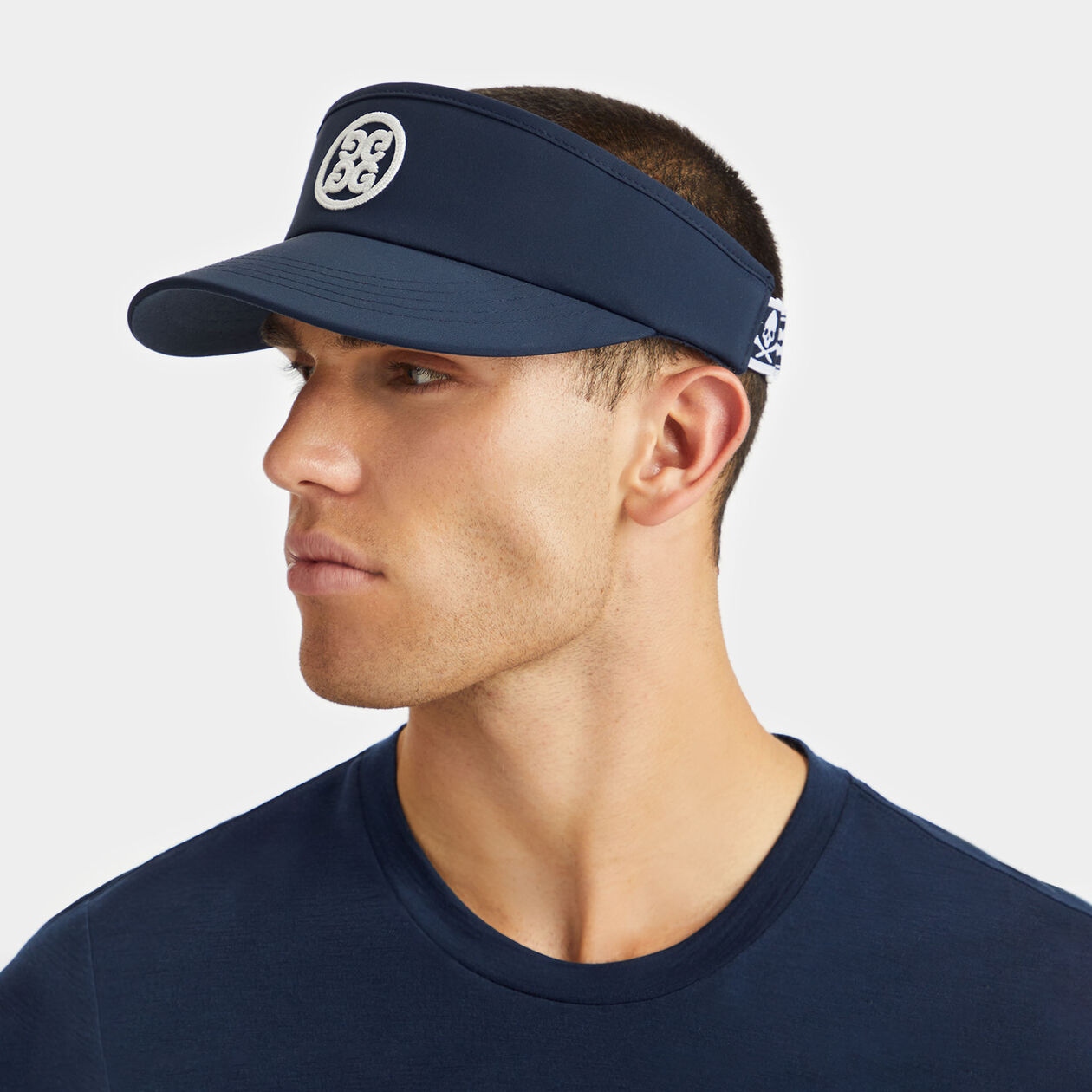 NÓN CIRCLE G'S TAFFETA VISOR