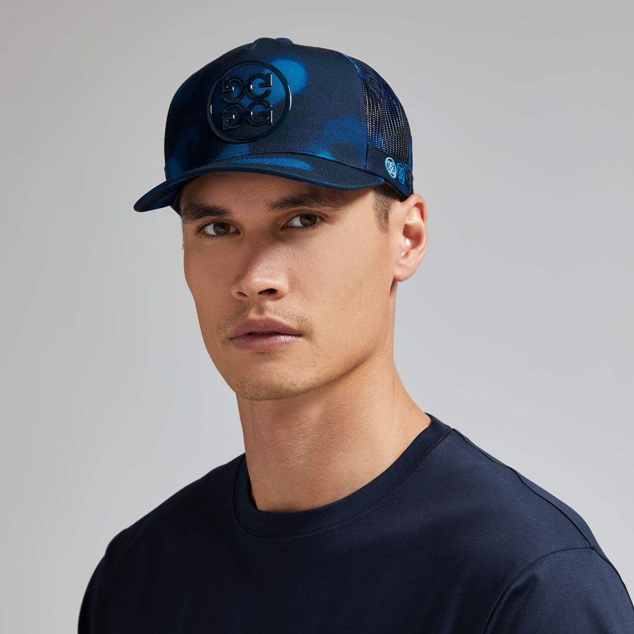 NÓN ICON BLUR CAMO COTTON TWILL TRUCKER