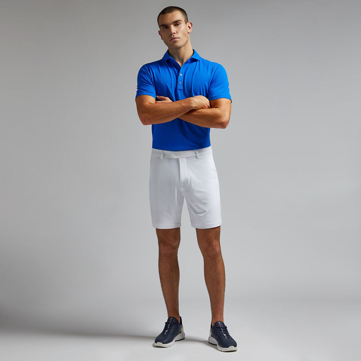 ÁO POLO RIB GUSSET TECH PIQUÉ MODERN SPREAD COLLAR
