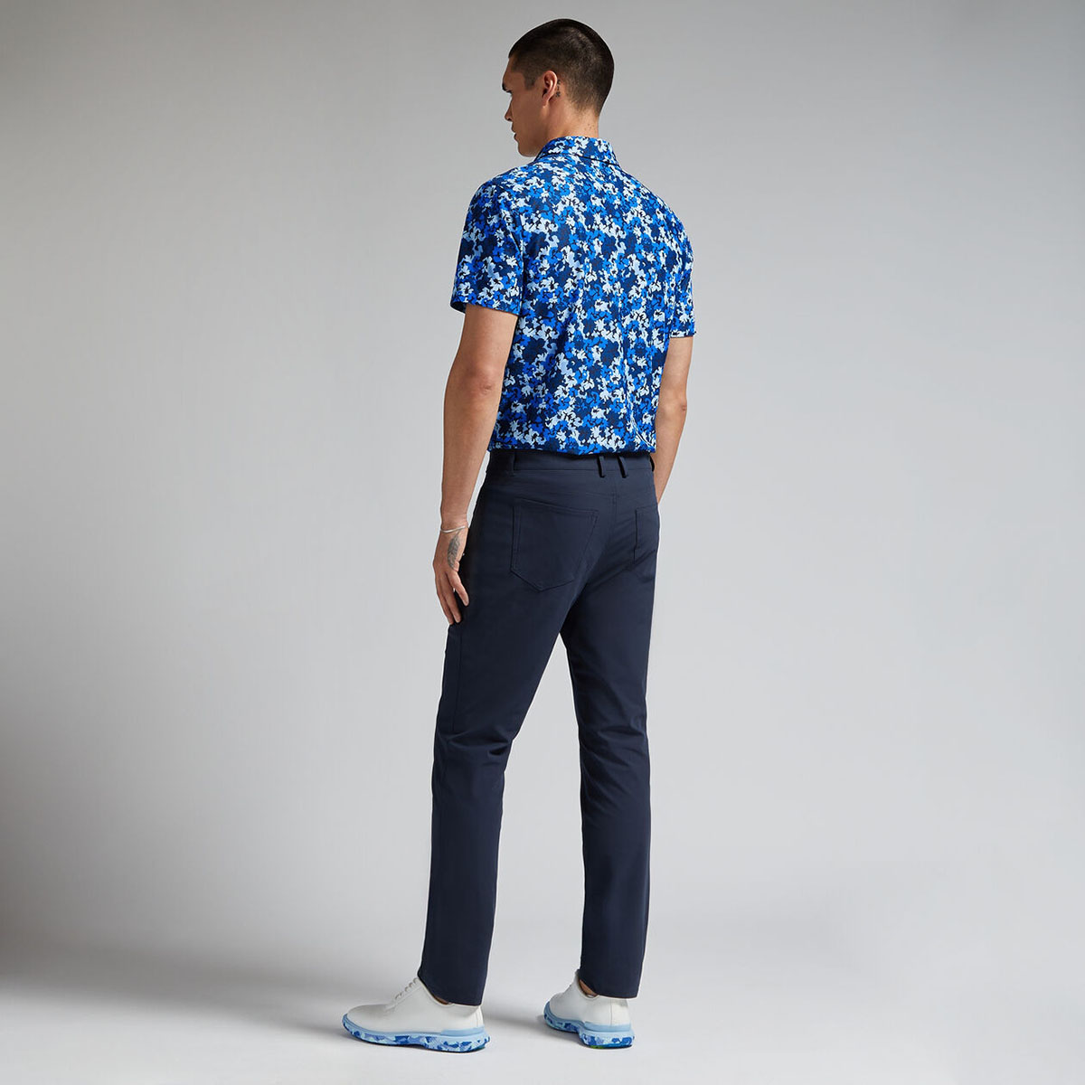 ÁO POLO CAMO FLORAL TECH PIQUÉ