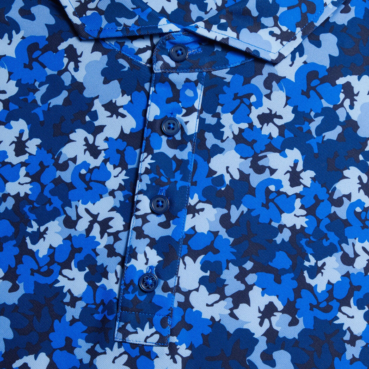 ÁO POLO CAMO FLORAL TECH PIQUÉ