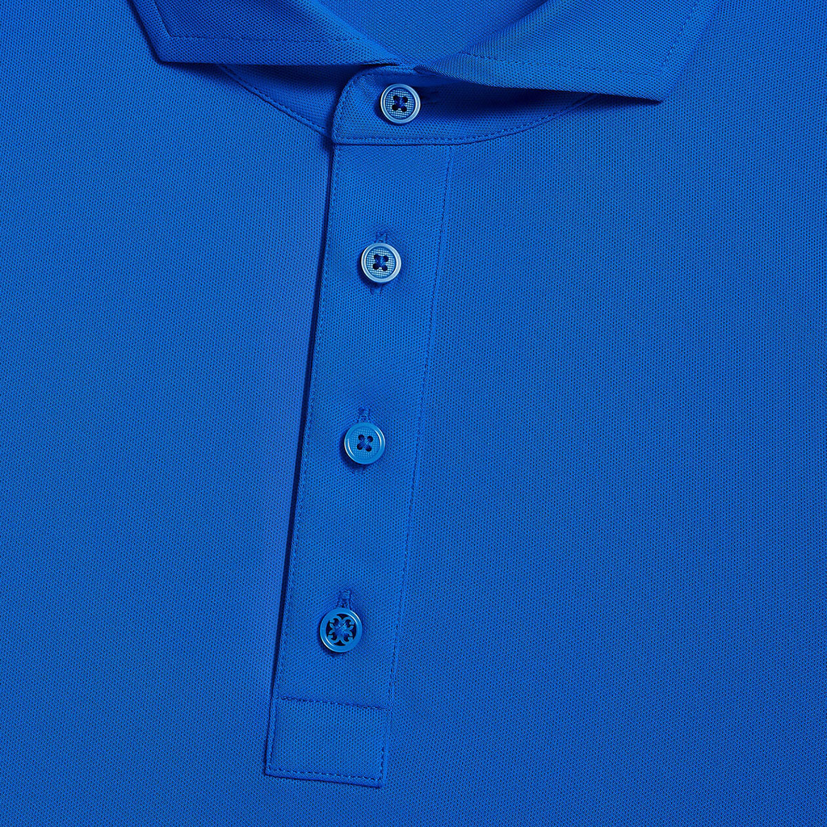 ÁO POLO RIB GUSSET TECH PIQUÉ MODERN SPREAD COLLAR