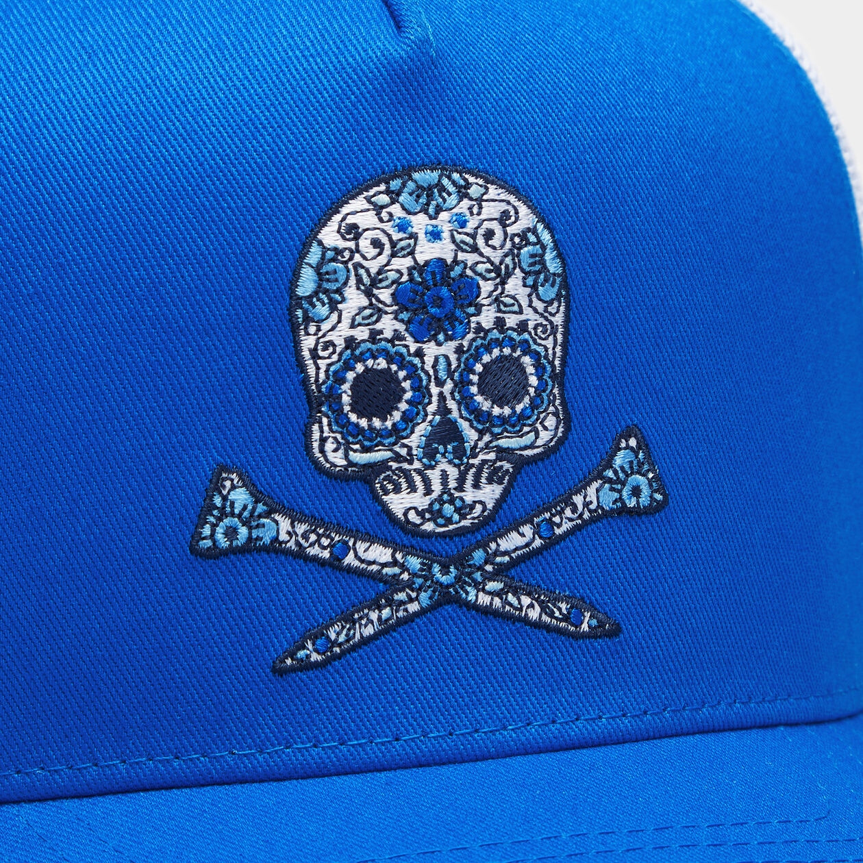NÓN SUGAR SKULL & TEES COTTON TWILL TRUCKER