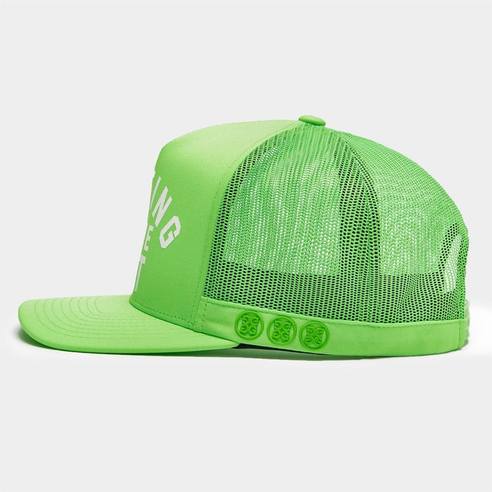 NÓN GOLFING IS THE SH*T INTERLOCK KNIT TRUCKER