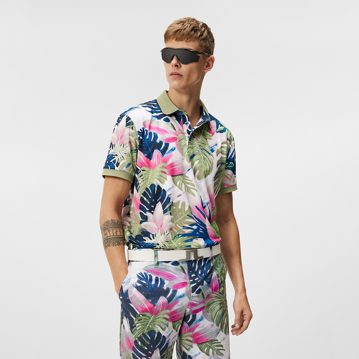ÁO POLO TOUR TECH REG FIT PRINT
