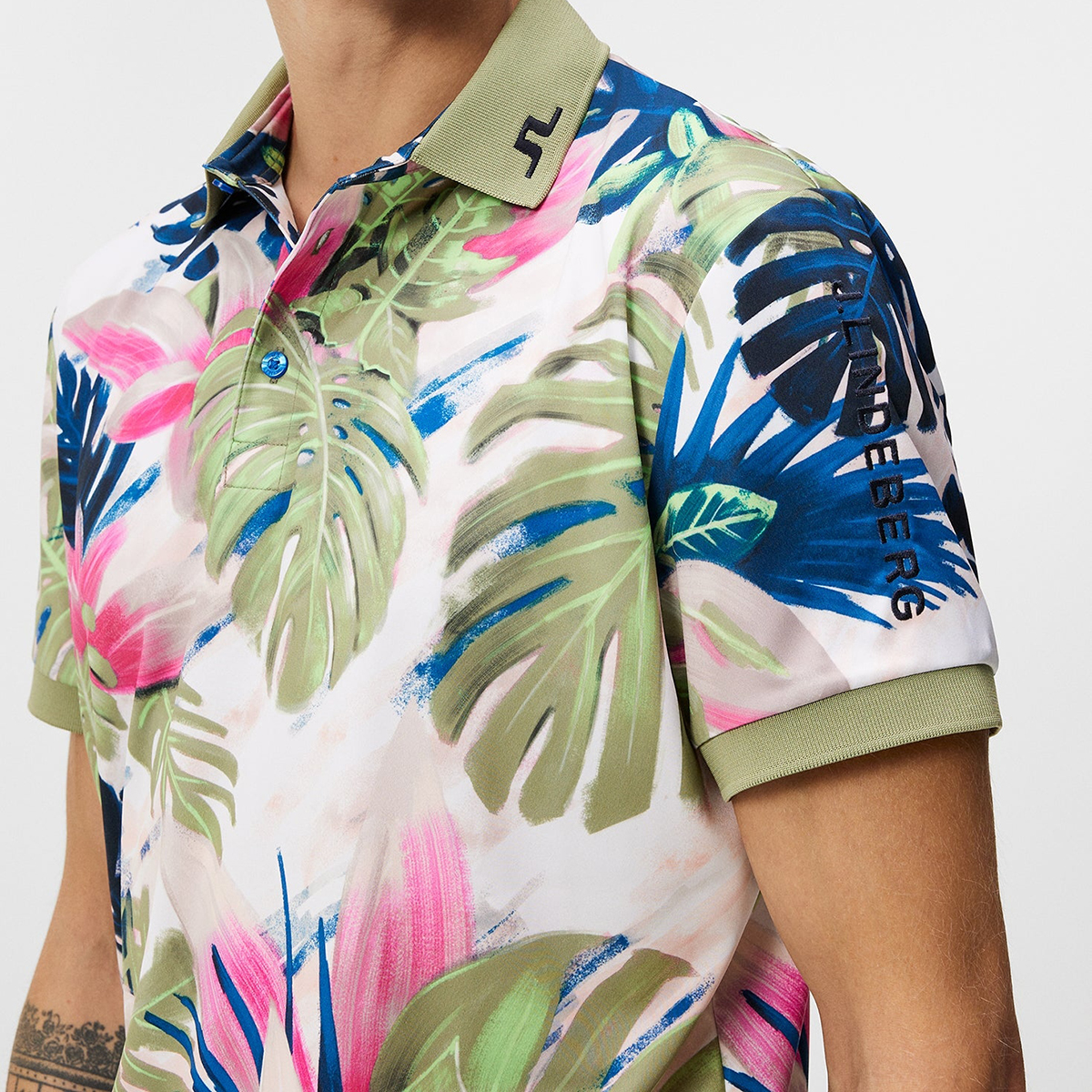 ÁO POLO TOUR TECH REG FIT PRINT