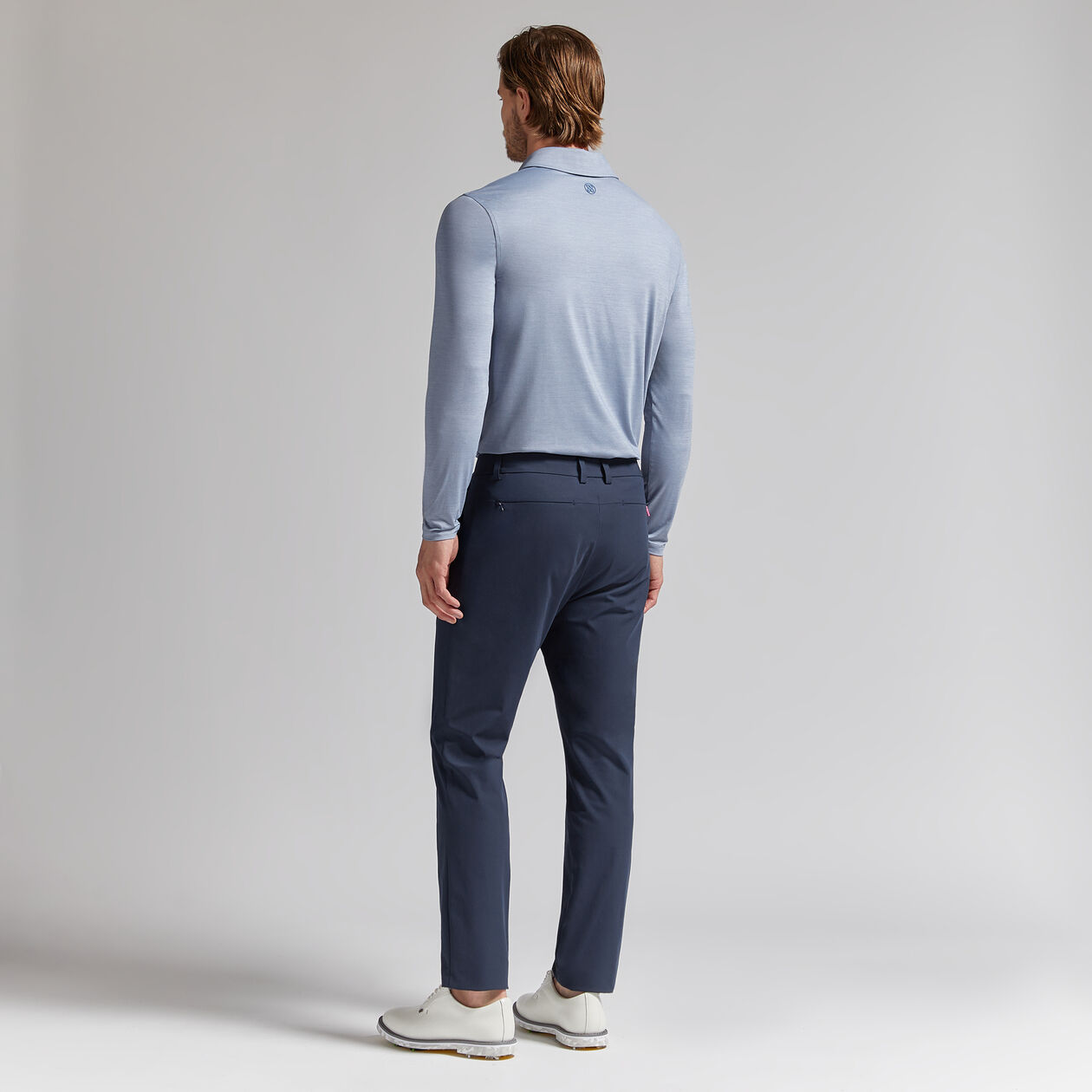 ÁO DÀI TAY RIB GUSSET LONG SLEEVE MÉLANGE ICE NYLON SUN
