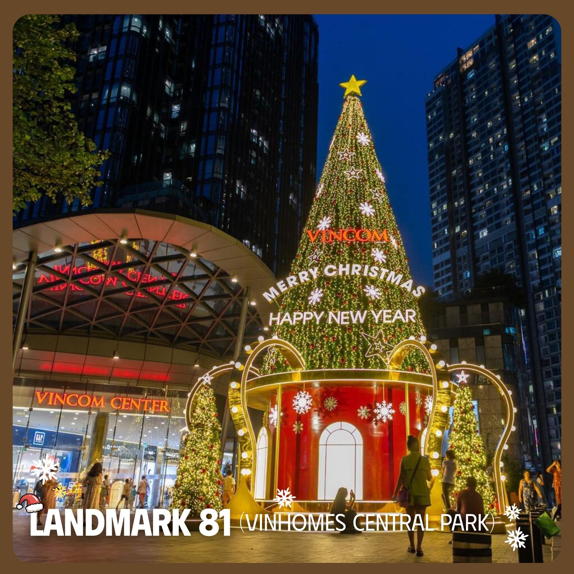 Đón Noel 2025 tại TP.HCM