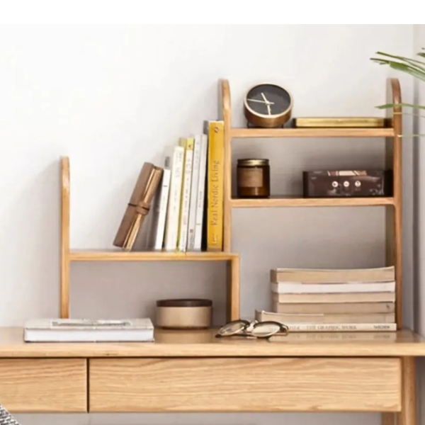 kệ trang trí gỗ tự nhiên giá gốc tận xưởng tại TP.HCM