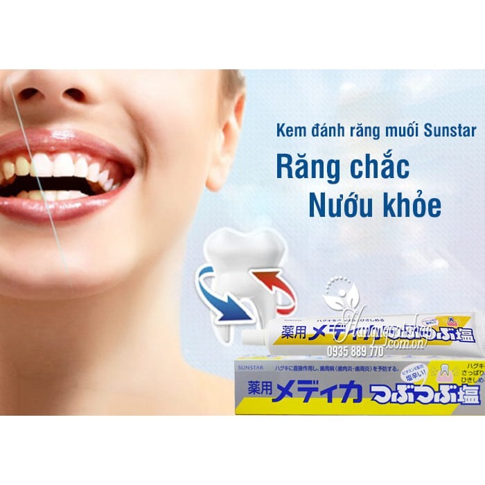 Kem đánh răng Muối Sunstar