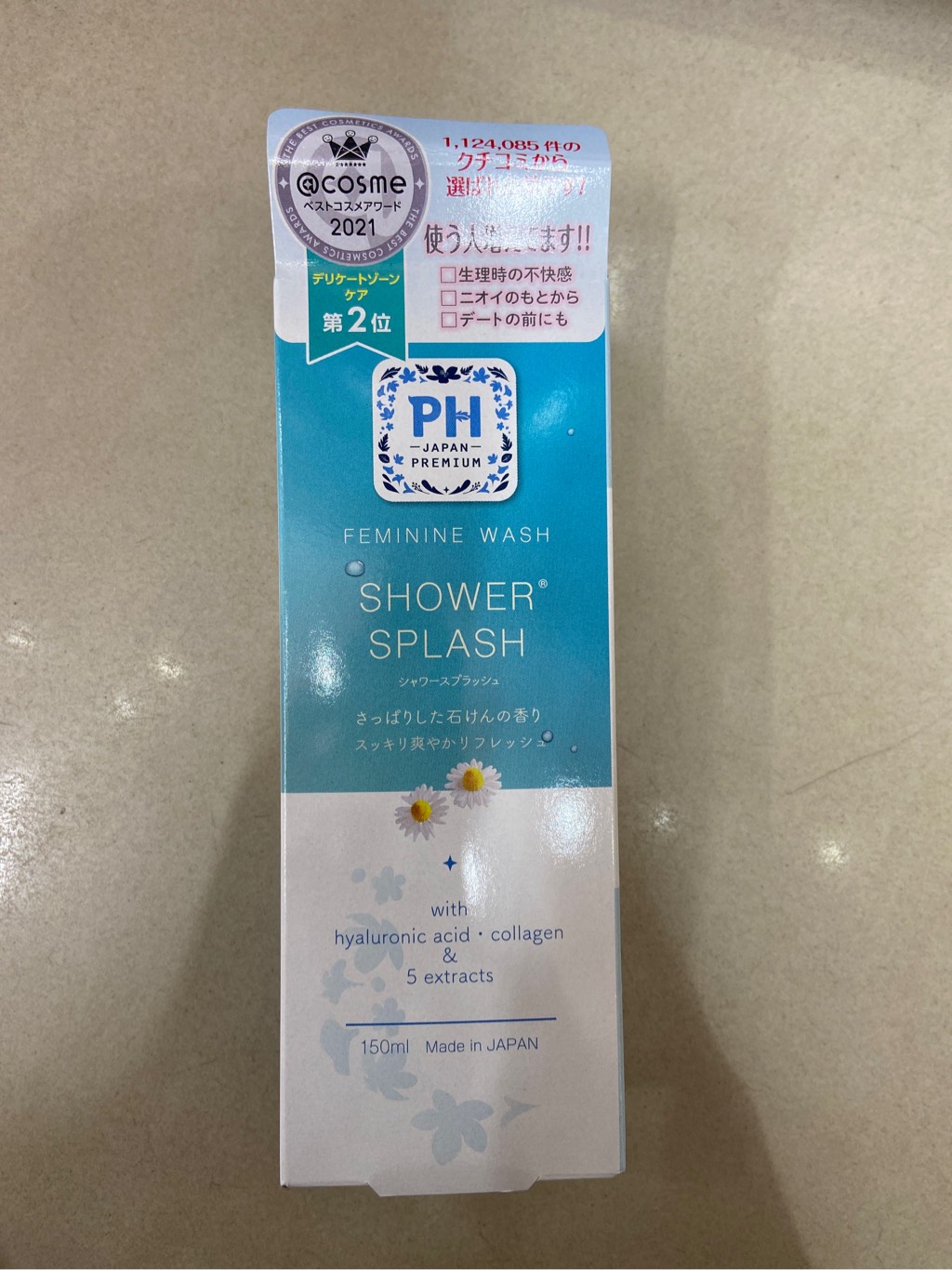 Dung dịch vệ sinh phụ nữ PH Japan Premium Nhật Bản (4 loại) Shower Splash 150ml