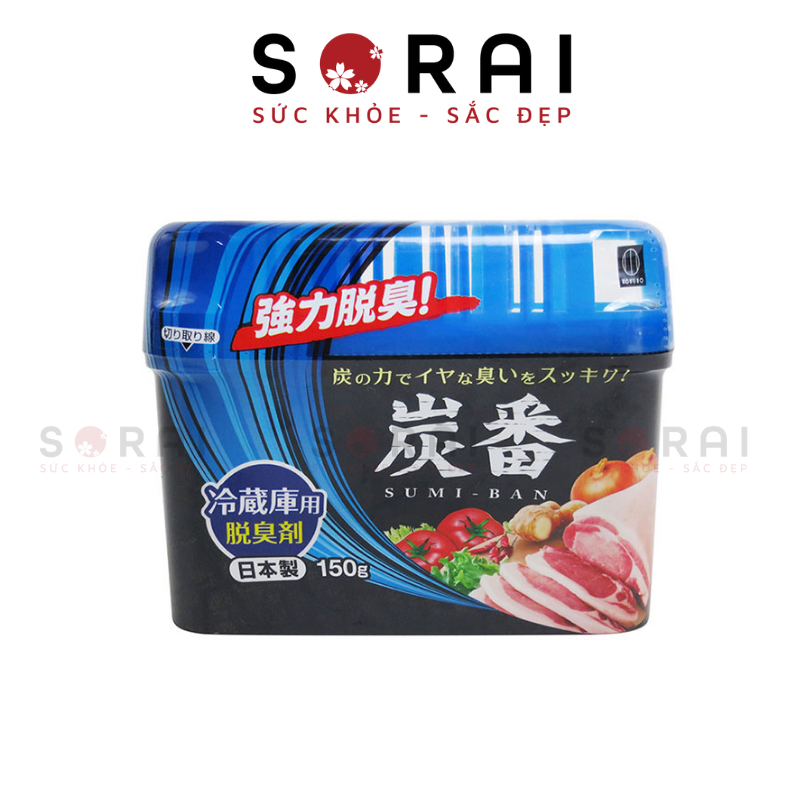 Hộp khử mùi tủ lạnh Kokubo Nhật Bản 150g