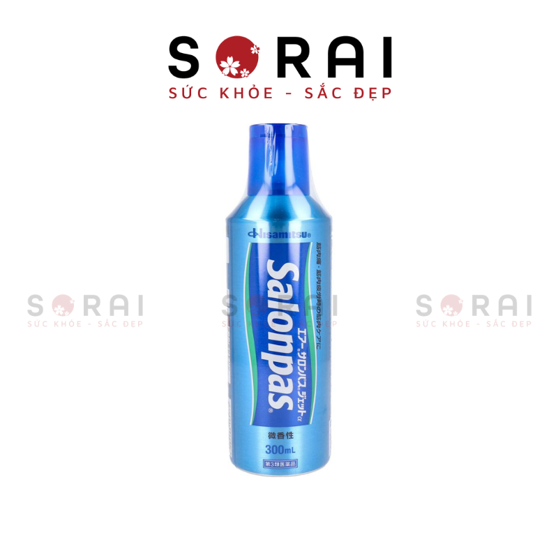 Xịt giảm đau lạnh Salonpas Nhật Bản 300ml