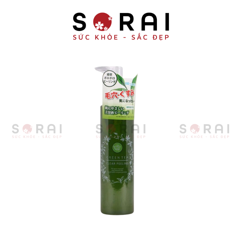 Tẩy da chết Santa Marche trà xanh làm sạch sâu Nhật bản 200g