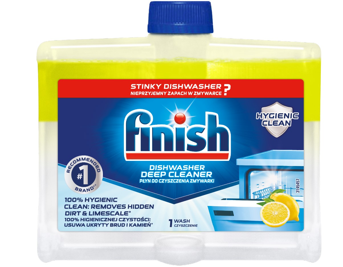 Nước vệ sinh máy rửa bát Finish 250ml