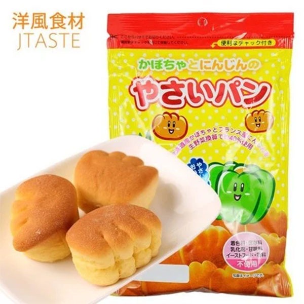 Bánh mỳ tươi ăn dặm Kanemasu vị rau củ cho bé từ 15 tháng tuổi