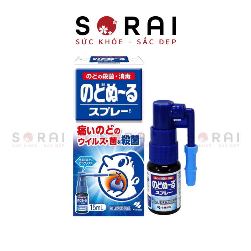 Xịt họng Kobayashi  Nhật Bản 15ml