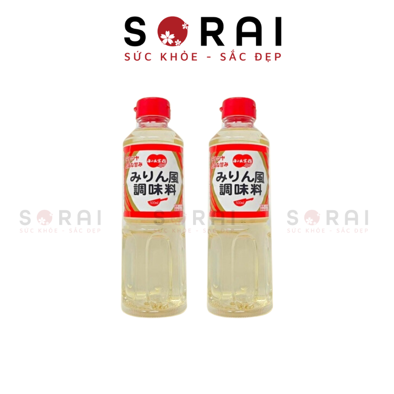 Rượu Mirin nấu ăn Hinode Nhật Bản chai 500ml