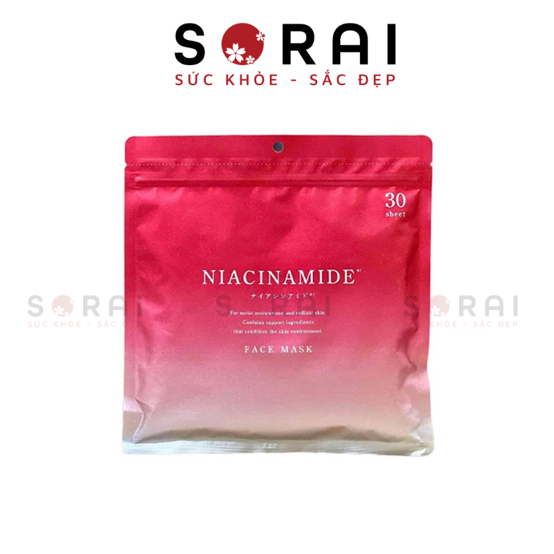 Mặt nạ dưỡng da S-Labo tinh chất Retinol và Niacinamide Nhật Bản túi 30 miếng