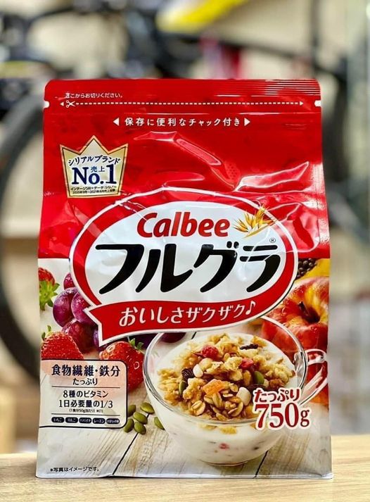 Ngũ cốc Callbe sấy khô Nhật Bản túi 750gram