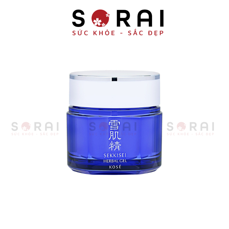 Lõi mặt nạ ngủ Kose Sekkisei Herbal Gel Nhật Bản 79ml