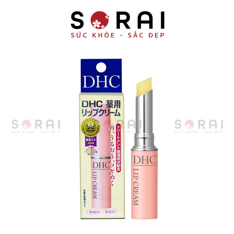 Son dưỡng môi DHC Lip Cream Nhật bản bản không màu