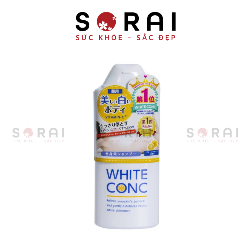 Sữa tắm trắng White Conc Nhật Bản 360ml