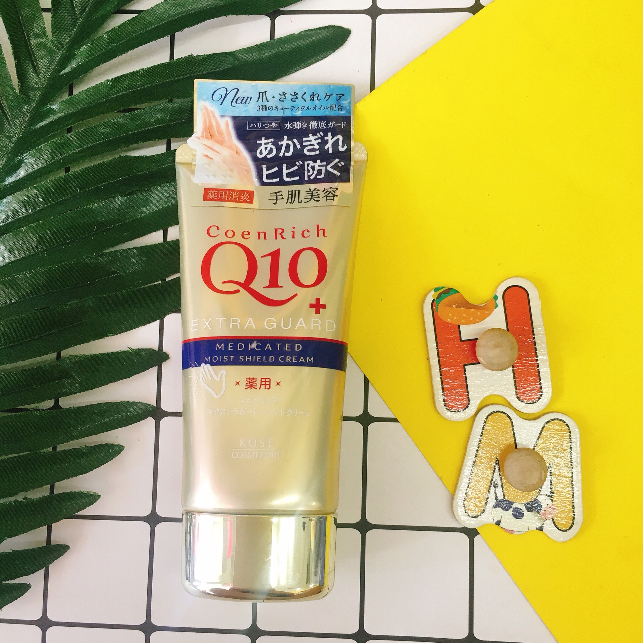 Kem dưỡng da tay Q10 Kosé (nhiều loại) Nhật Bản Bạc (Bảo vệ kép) 80g