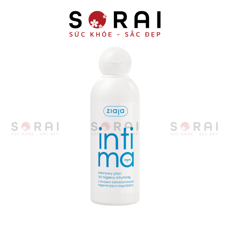 DDVS Intima (xanh dương) chứa Axit Lactobionic, cho người bị viêm vừa tới nặng Ba Lan 200ml