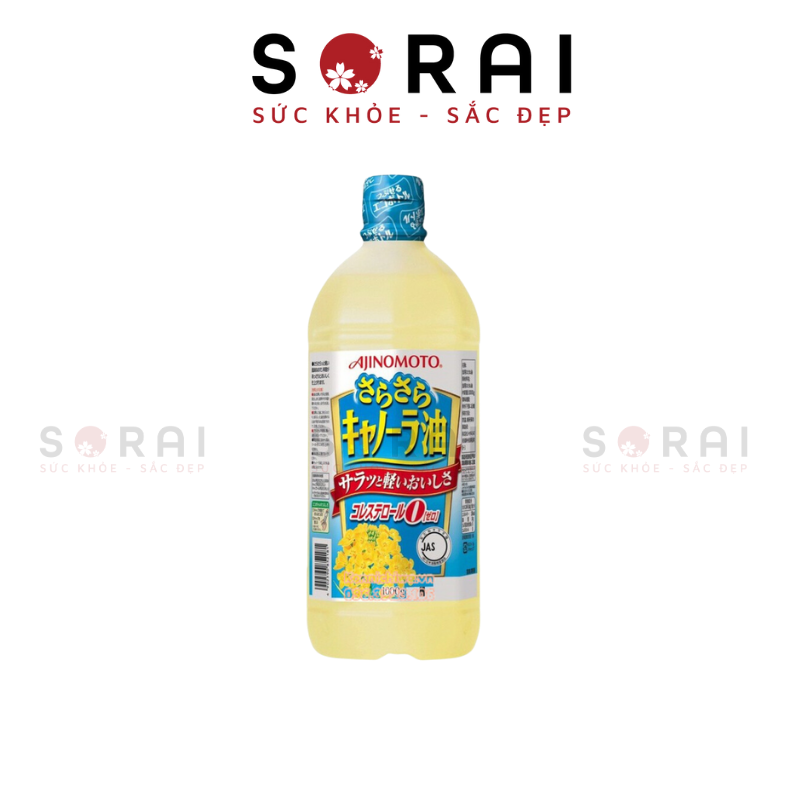 Dầu ăn hoa cải Ajinomoto Nhật Bản 1L