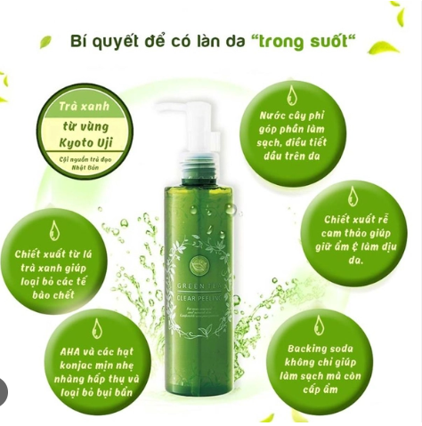 Tẩy da chết Santa Marche trà xanh làm sạch sâu Nhật bản 200g