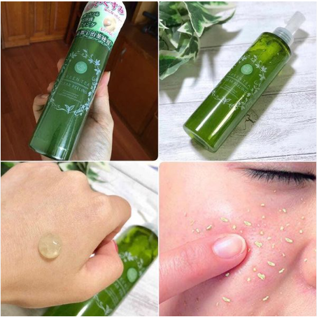 Tẩy da chết Santa Marche trà xanh làm sạch sâu Nhật bản 200g