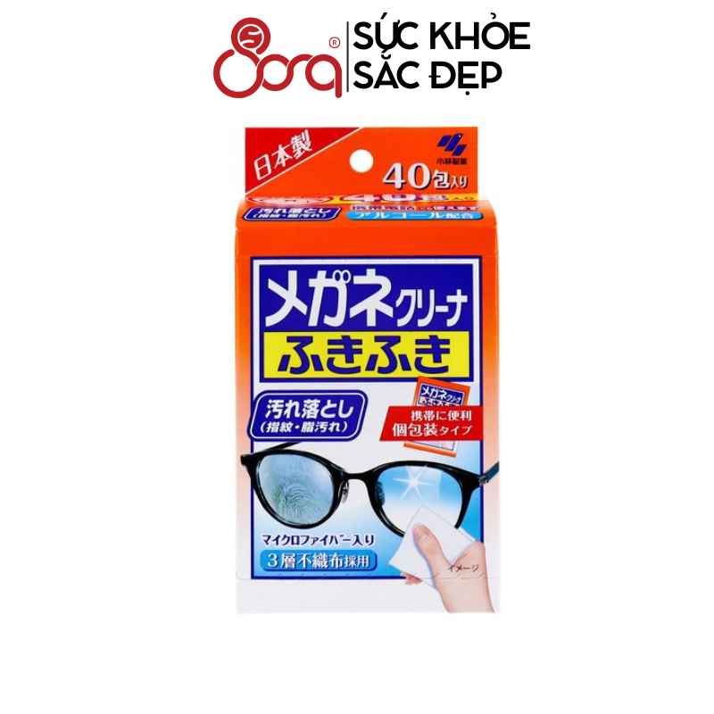Giấy lau kính Kobayashi Nhật Bản 40 tờ