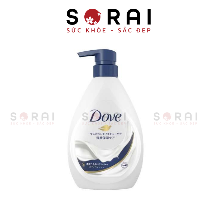 Sữa tắm Dove  dưỡng ẩm cao cấp Nhật Bản 500ml